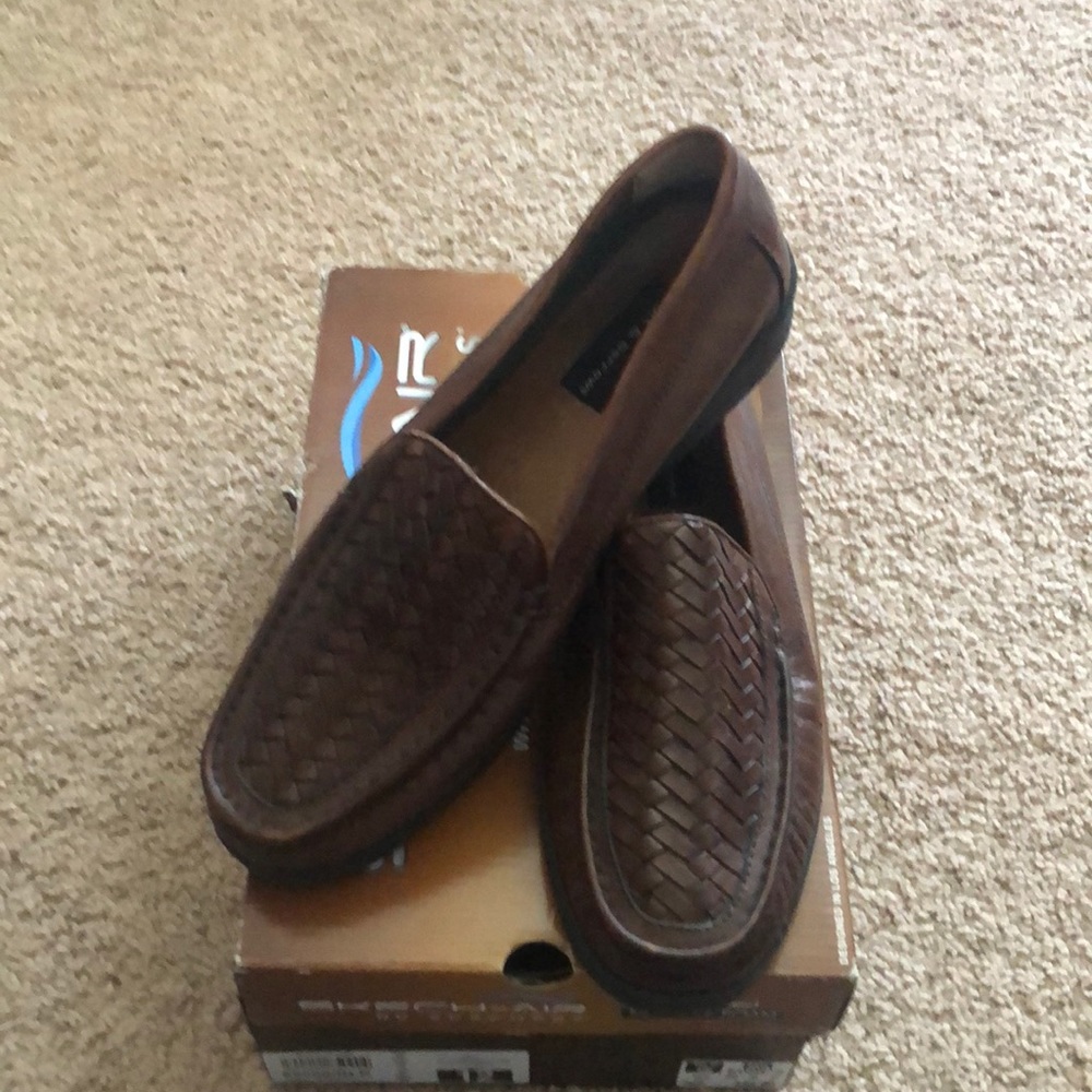 Skech-air by Skechers memory foam Nantucket brown size 12 M